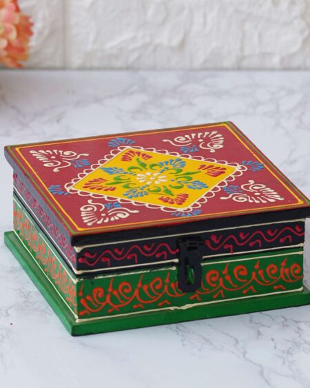 Wooden rajasthan jewellery box