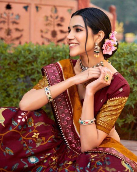 Women's Ethnic Printed Lehenga Choli Set with Tassel Dupatta  Perfect for Festivals & Functions