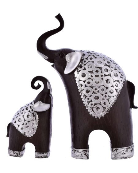 Elephant Pair  Statue